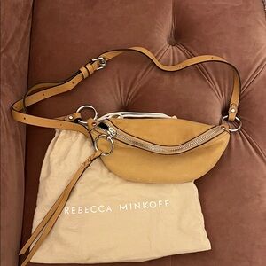 Rebecca Minkoff Mustard Leather Crossbody Bag
